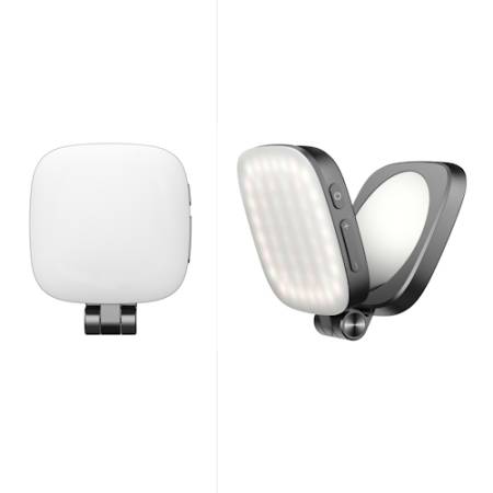 Newell Bella - kompaktowa lampa LED do smartfona z lusterkiem, mocowanie magnetyczne, NL4949_Lampka po złożeniu_2